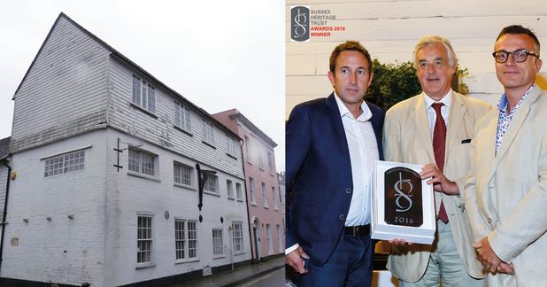 Elberry Properties Ltd and MH Architects Ltd win Sussex Heritage Trust Award 2016